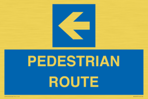 PEDESTRIAN ROUTE